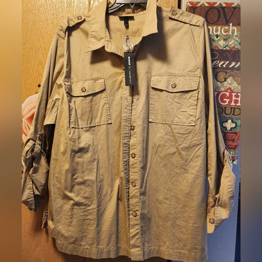 Button down woman's shirt